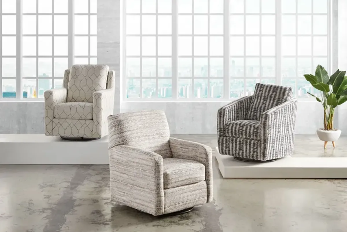 Joy Domino Swivel Glider by Southern Motion