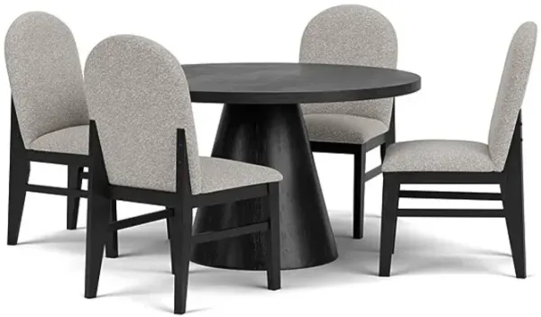 Brooklyn Table + 4 Chairs