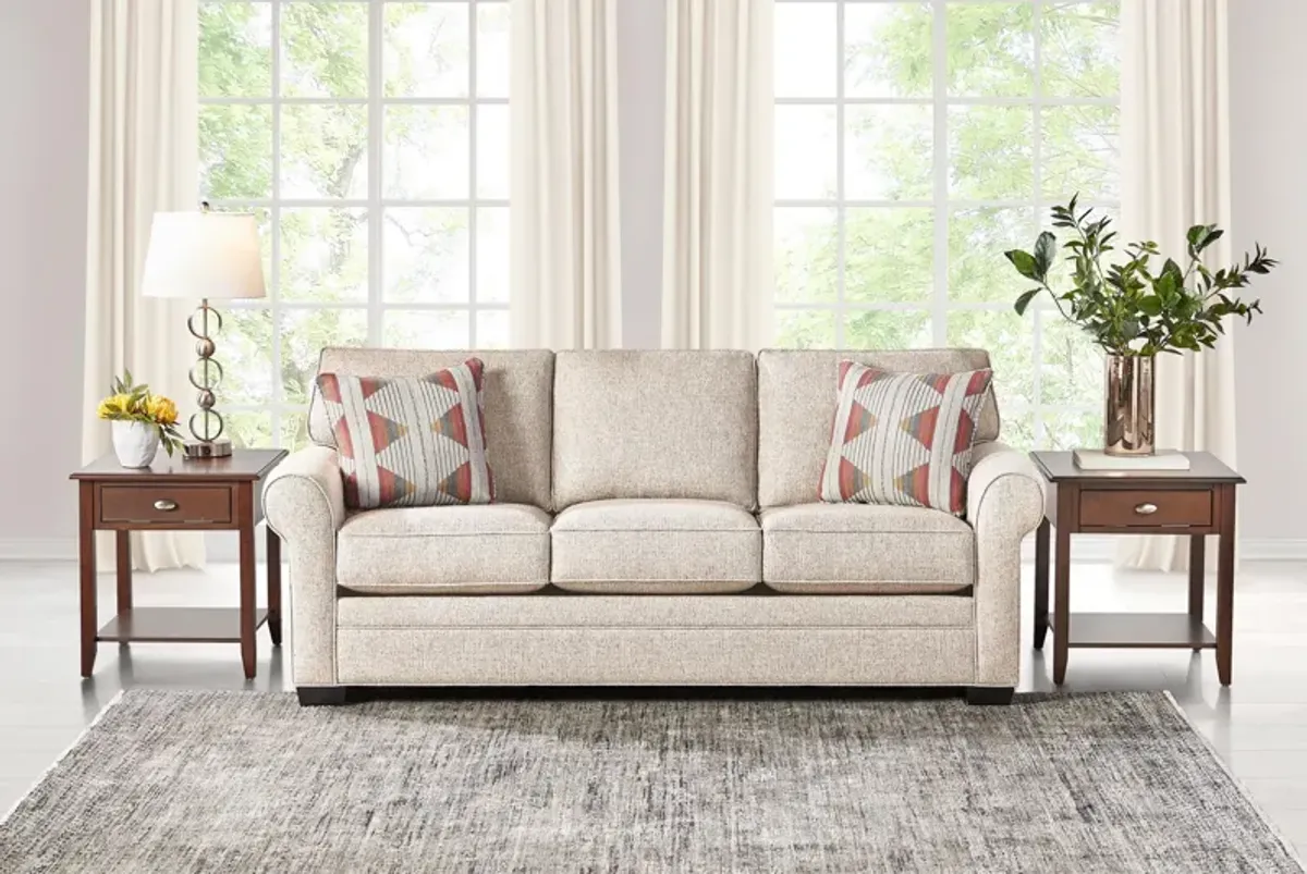 Sadie Putty Queen Sleeper Sofa