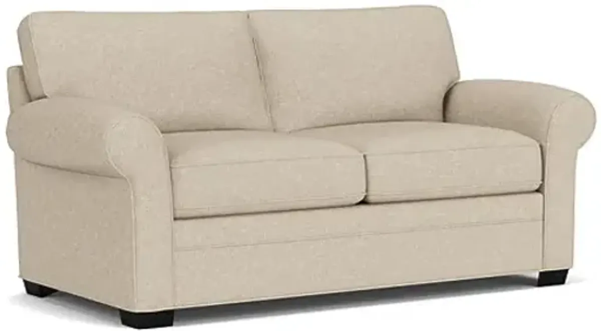 Sadie Putty Full Sleeper Loveseat
