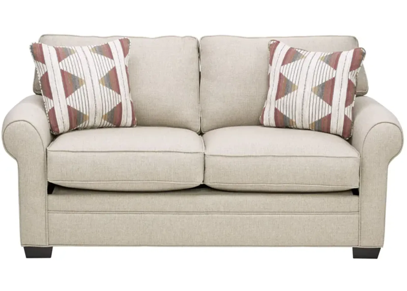 Sadie Putty Full Sleeper Loveseat