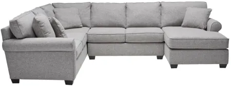 Marisol 3-Piece Sectional with Right Arm Facing Chaise by Detroit Furniture Collection