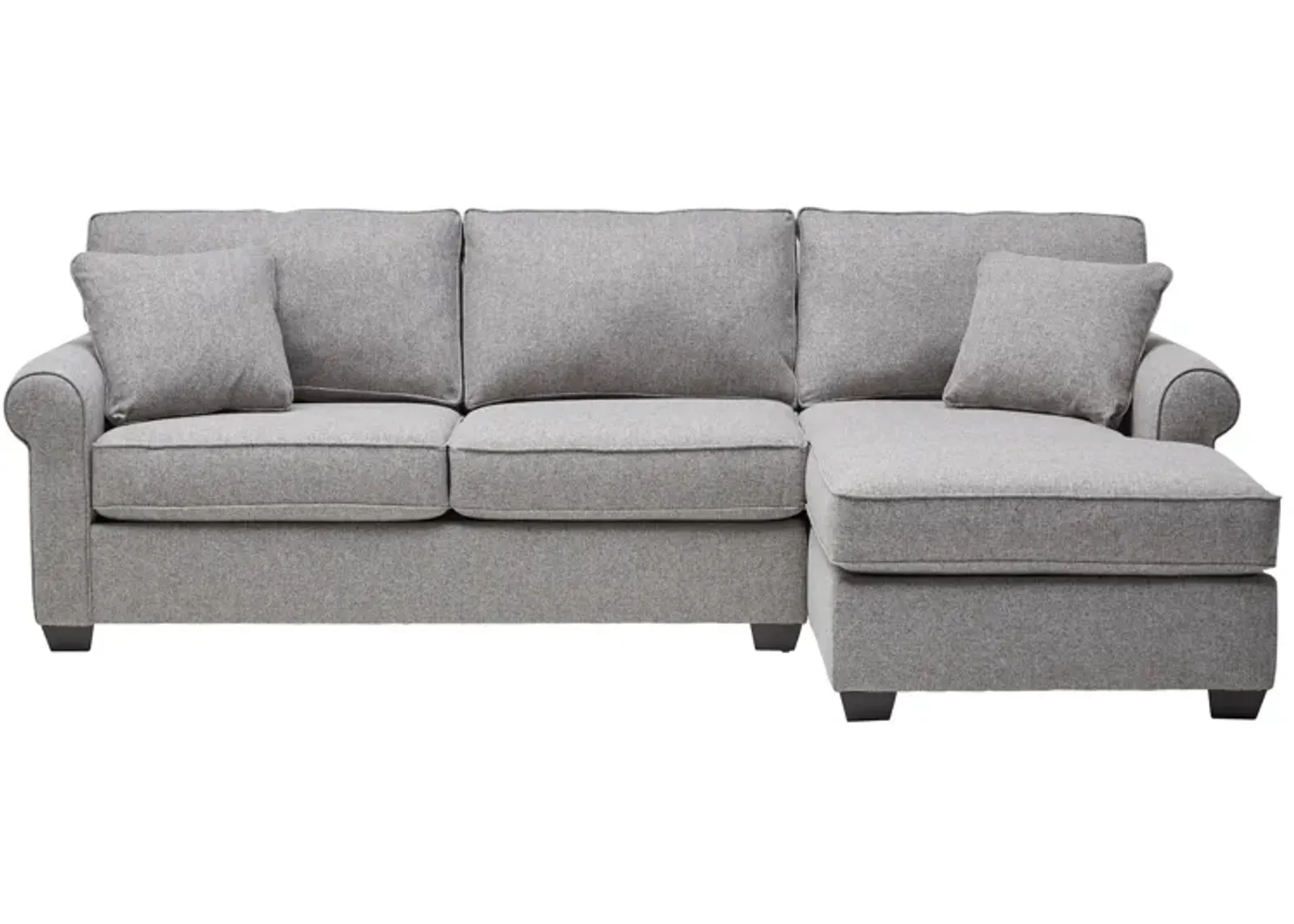 Marisol 2-Piece Sectional with Right Arm Facing Chaise by Detroit Furniture Collection