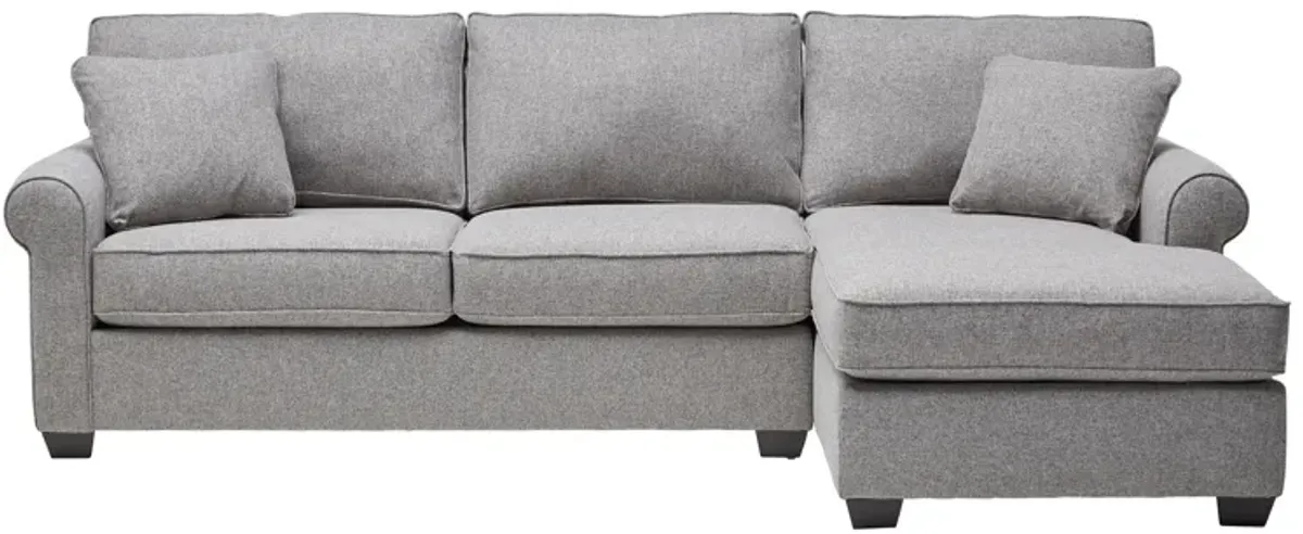 Marisol 2-Piece Sectional with Right Arm Facing Chaise by Detroit Furniture Collection