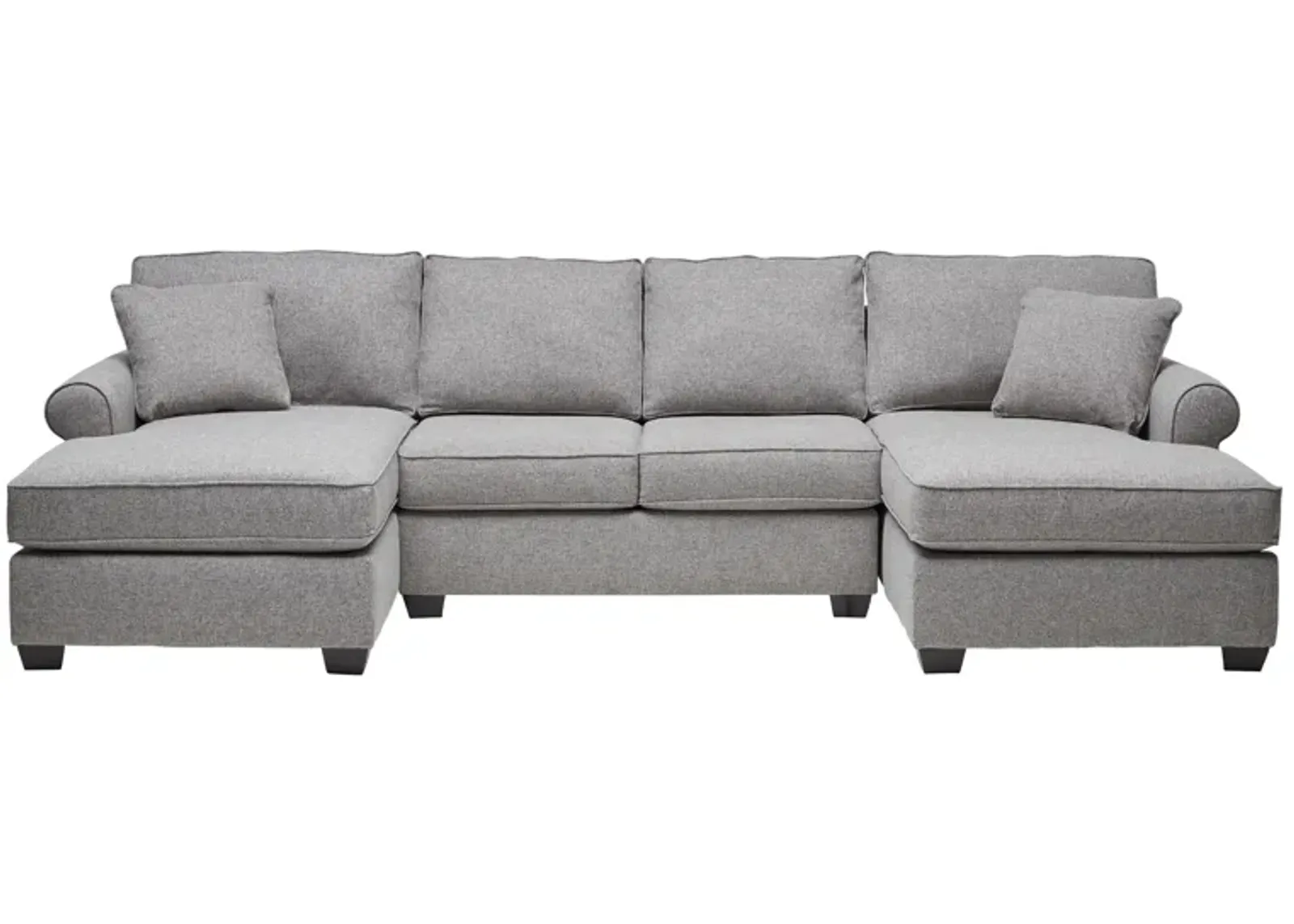 Marisol 3-Piece Sectional with Dual Chaises by Detroit Furniture Collection