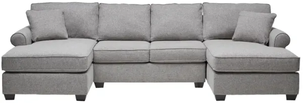 Marisol 3-Piece Sectional with Dual Chaises by Detroit Furniture Collection