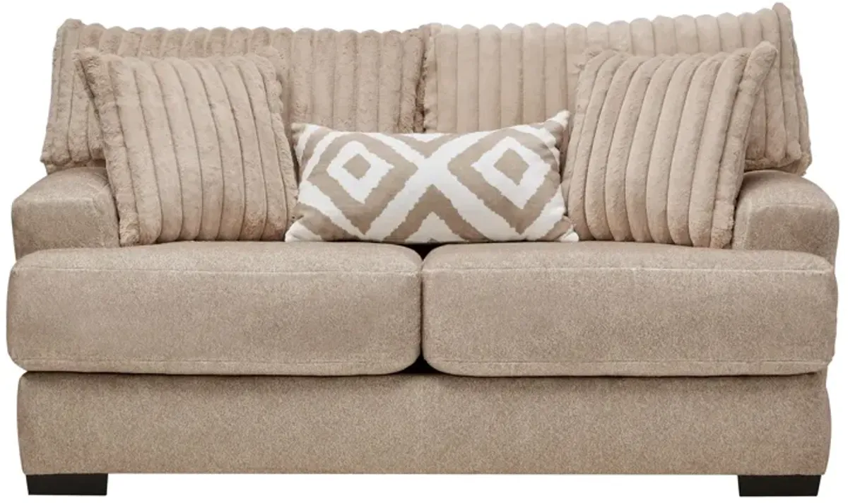 Chloe Toast Loveseat