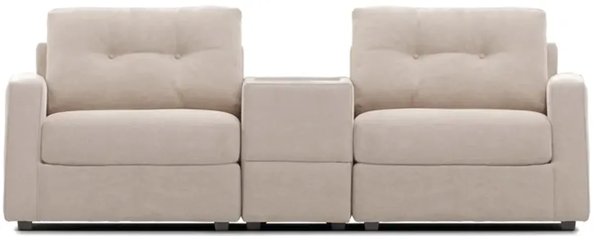 ModularOne Stone Console Loveseat