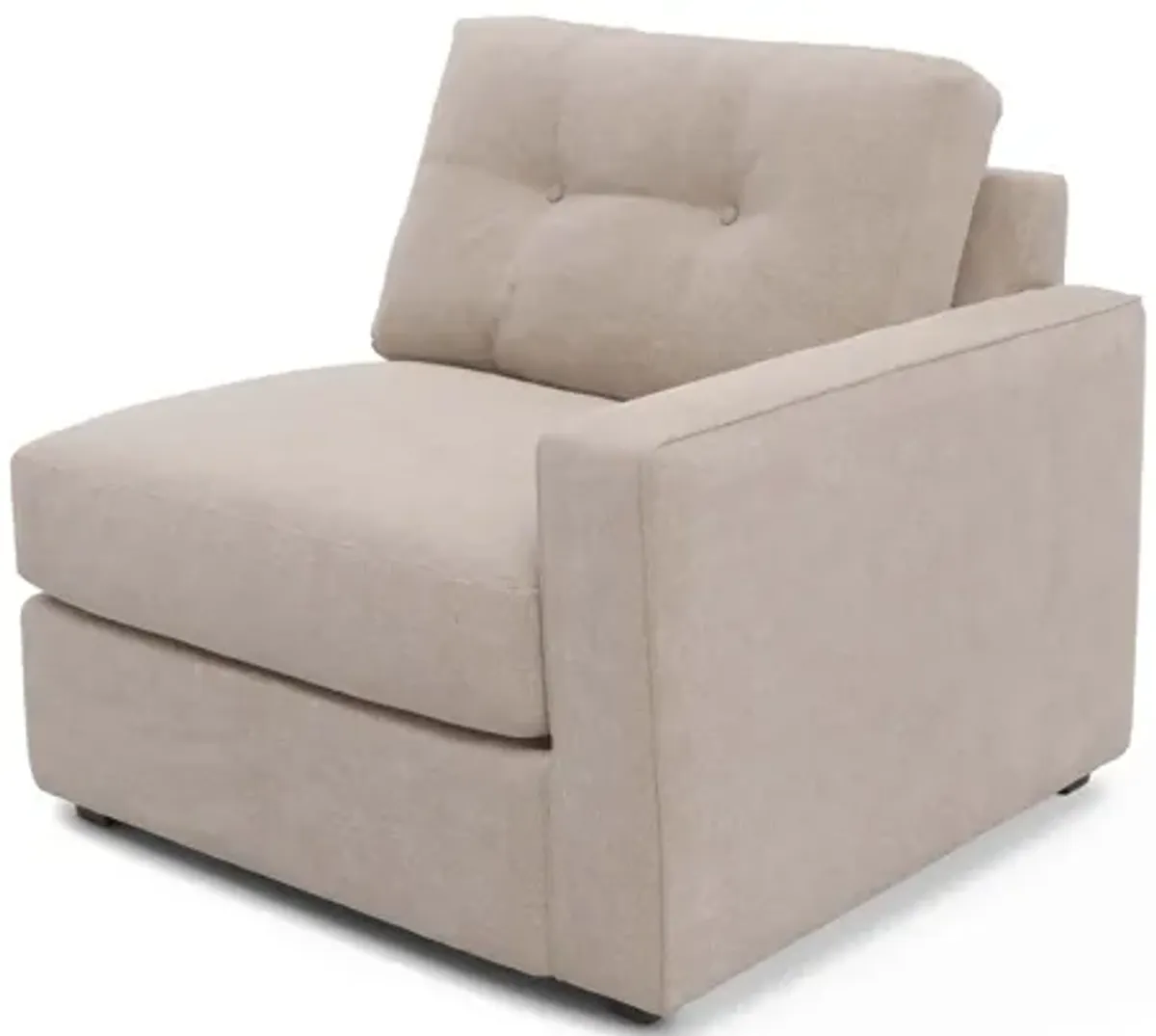 ModularOne Stone Right Arm Facing Chair