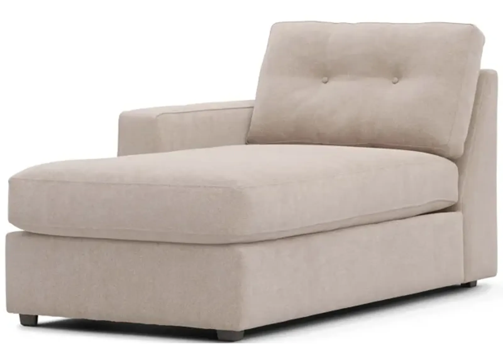 ModularOne Stone Left Arm Facing Chaise