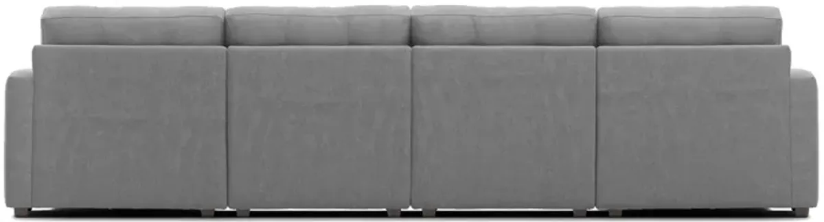 ModularOne Granite 4-Piece Sectional with Dual Chaise