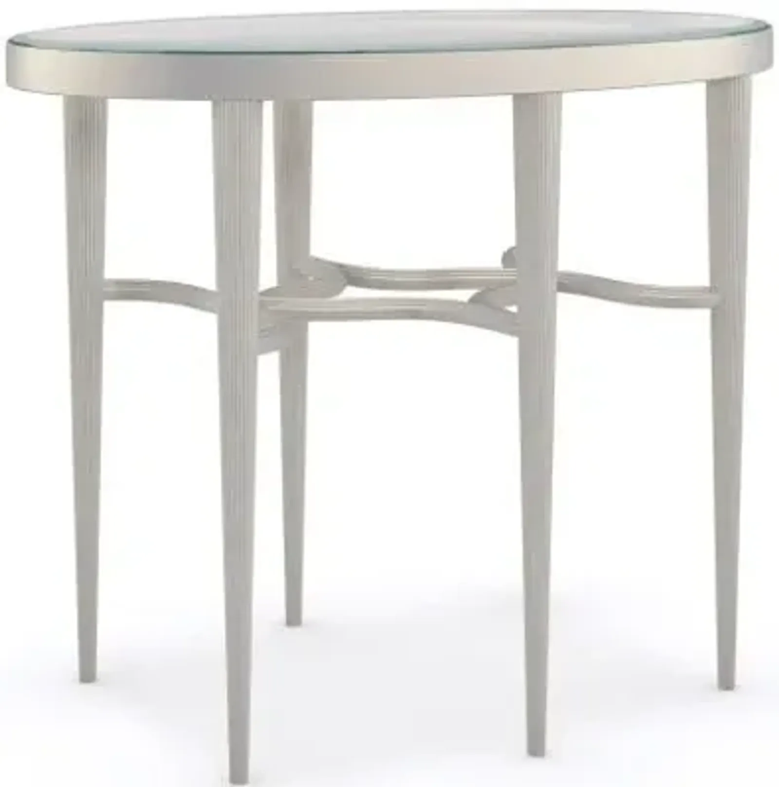 Evelyn Oval End Table