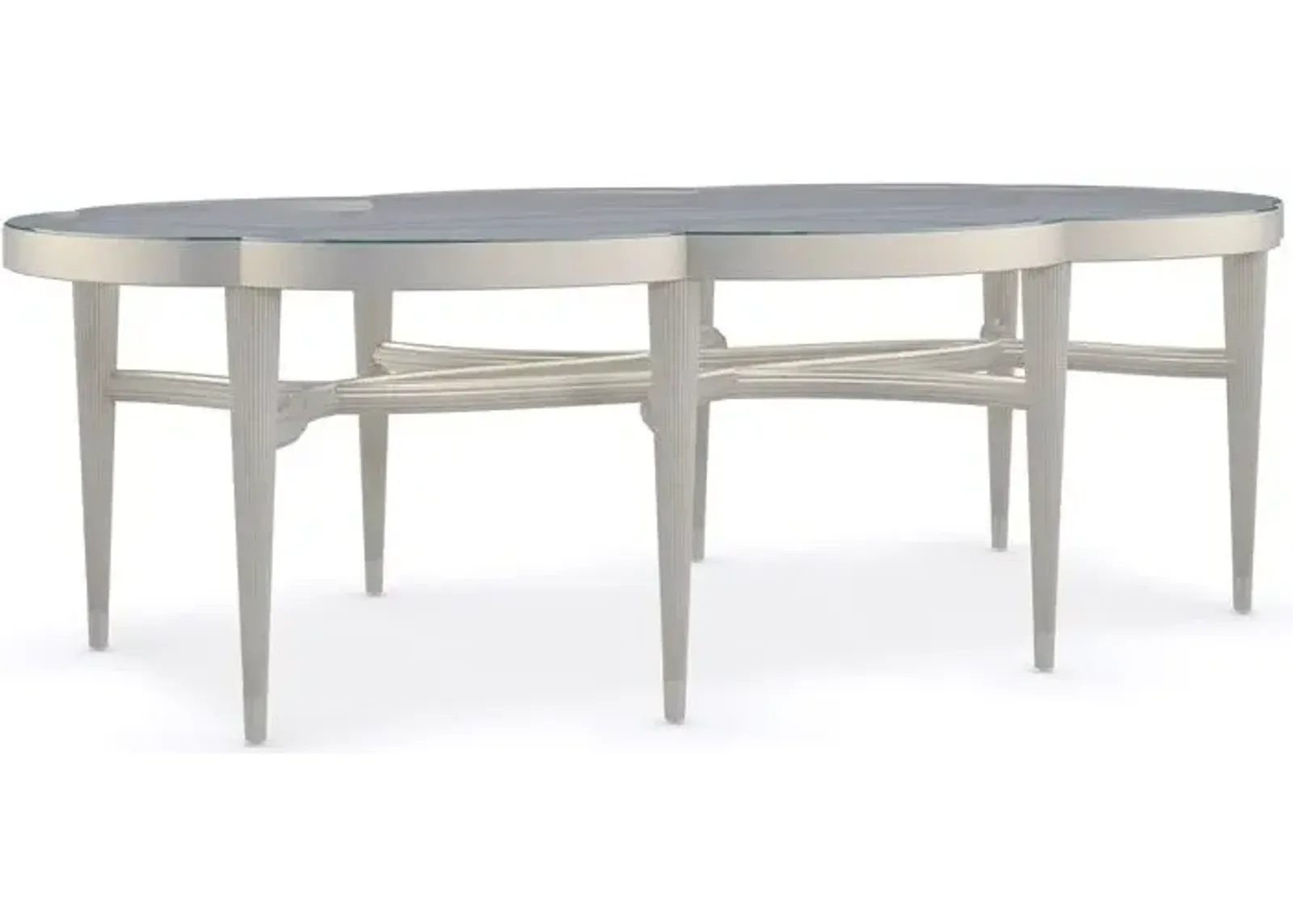 Evelyn Oval Cocktail Table