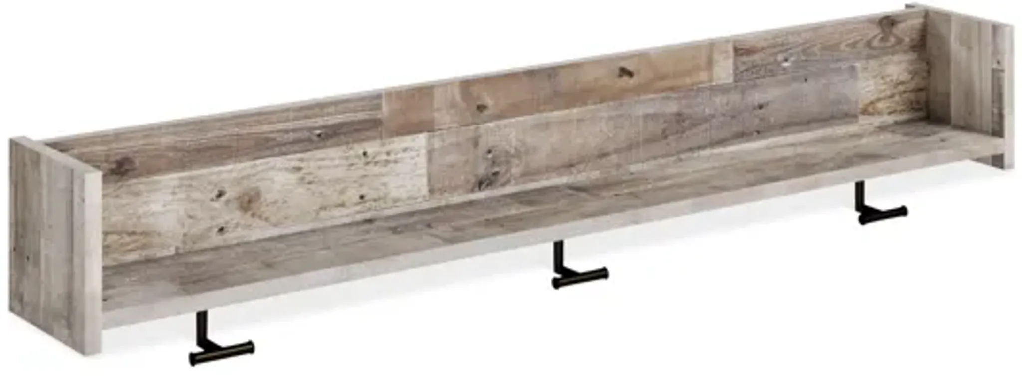 Neilsville Wall Mounted Coat Rack With Shelf Gardner White | Furniture.com