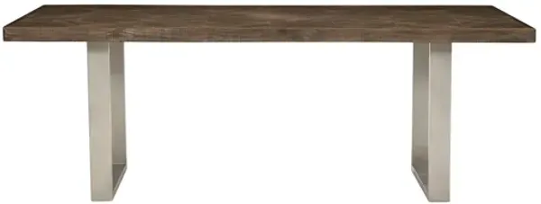 Loft Table + 6 Metal Side Chairs by Bernhardt