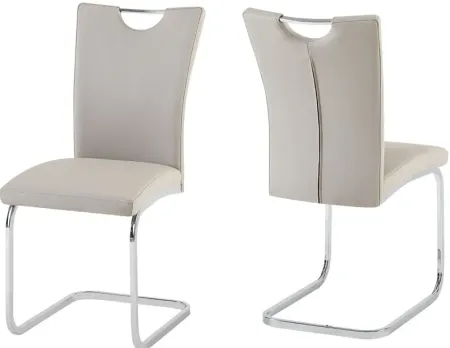Rossi Light Grey Chair