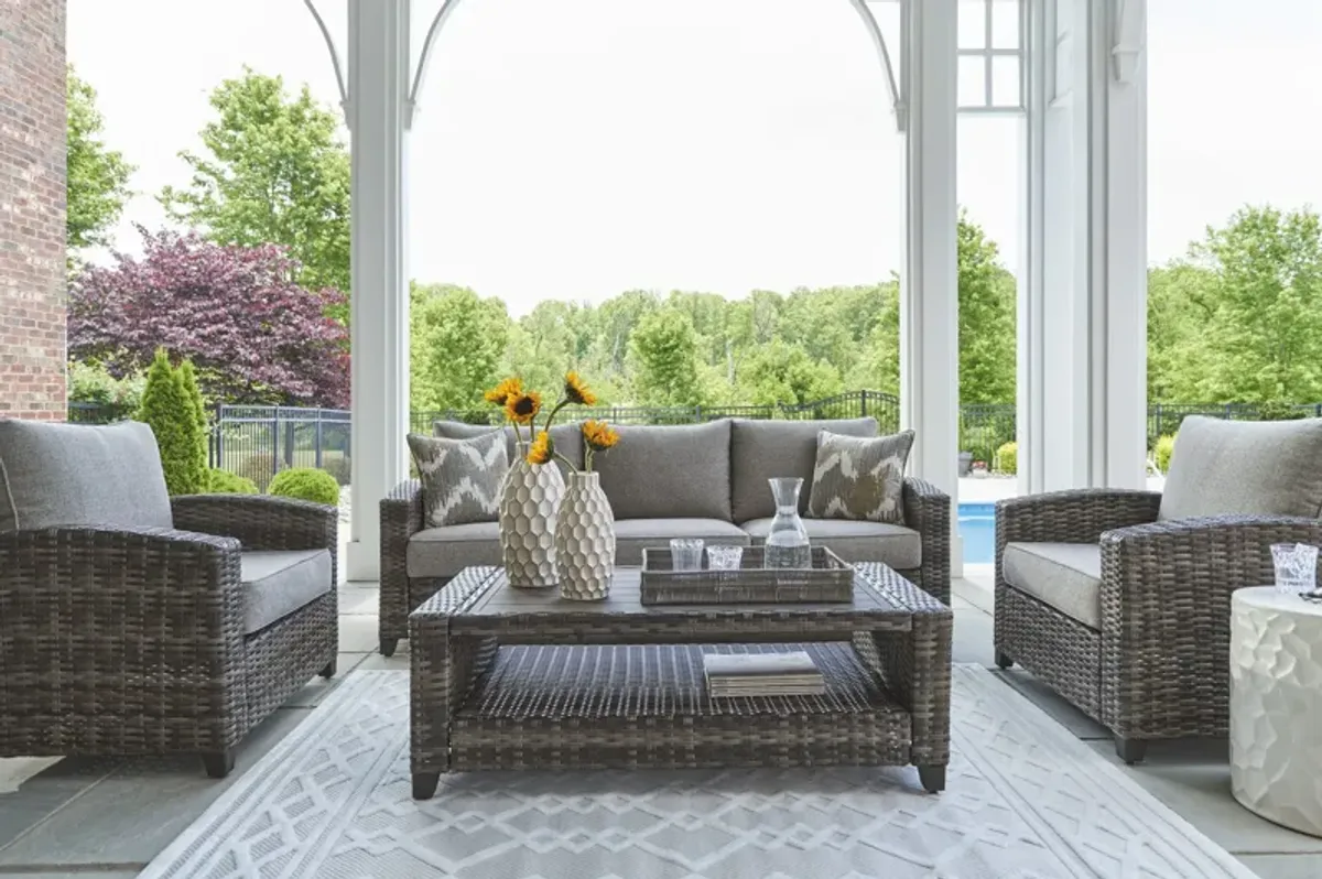 Petoskey Sofa + 2 Chairs + Coffee Table