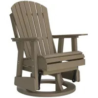 Waves Driftwood Glider Chair