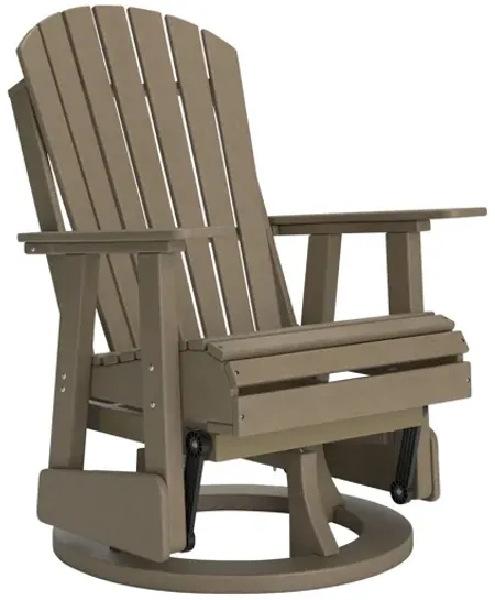 Waves Driftwood Glider Chair