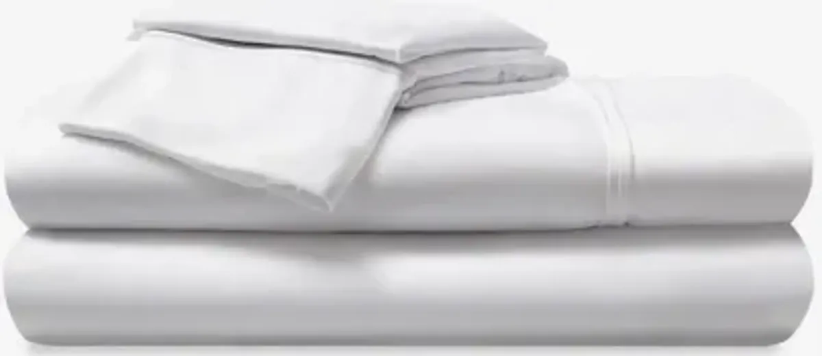 Hyper-Cotton Bright White King Pillowcase Set by Bedgear