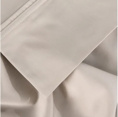 Hyper-Cotton Medium Beige King Pillowcase Set by BEDGEAR