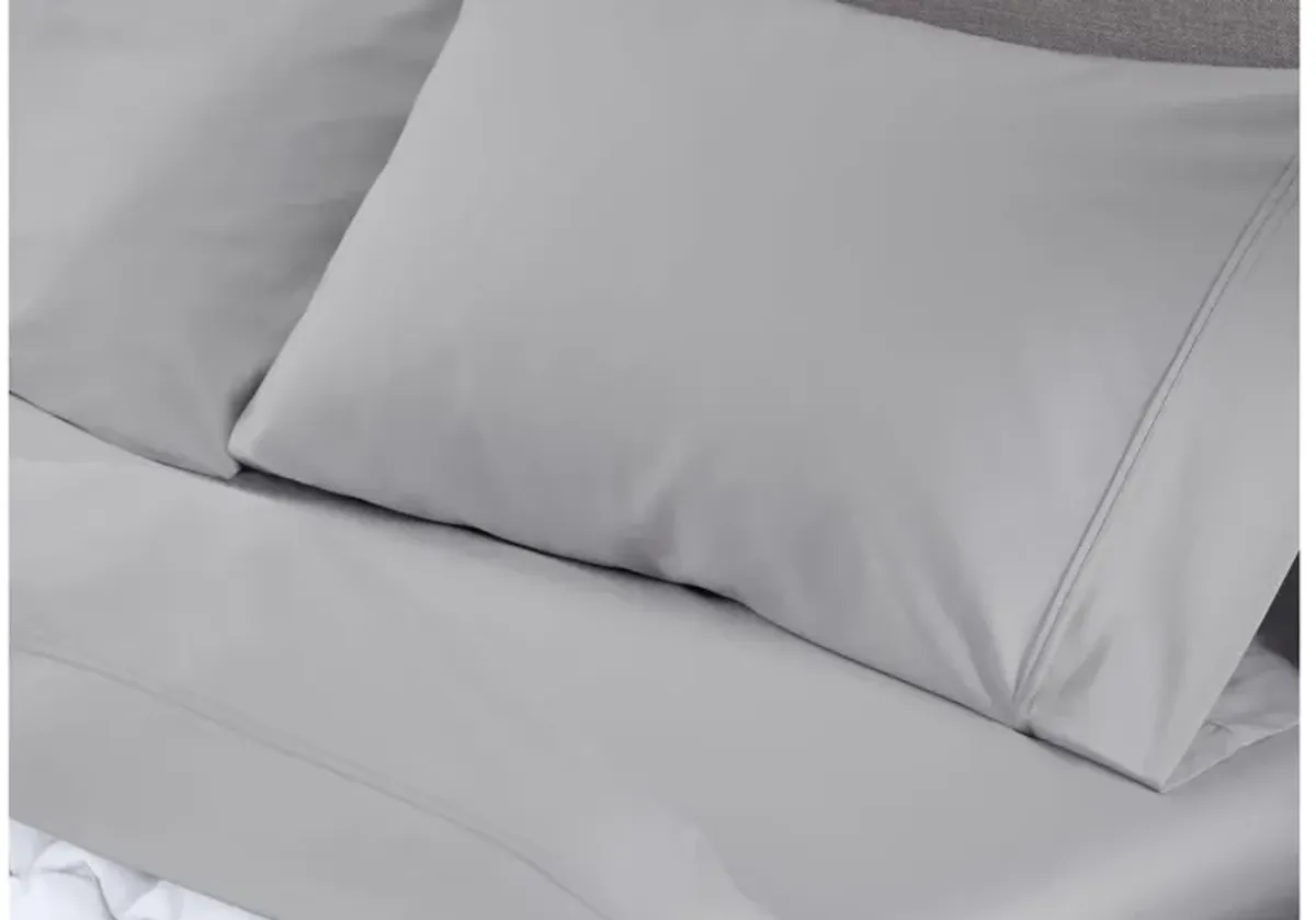 Hyper-Wool Light Grey Queen Pillowcase Set by Bedgear