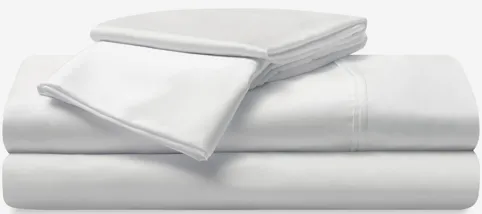 Dri-Tech Bright White Twin/Twin XL Sheet Set by BEDGEAR