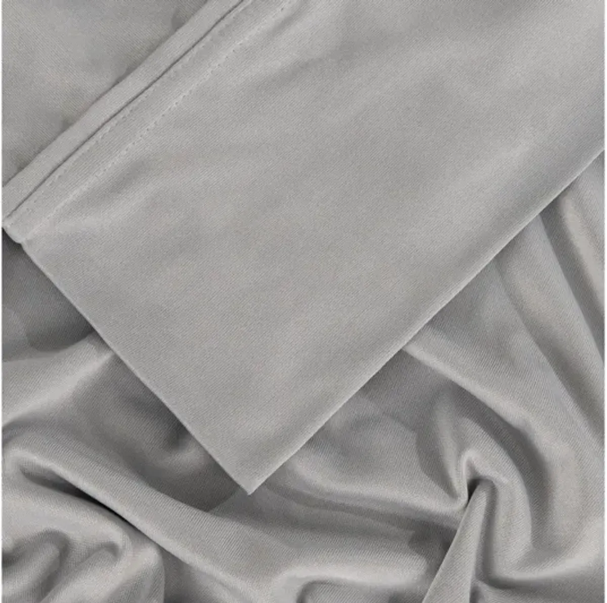 Dri-Tec Light Grey Split Head Queen Sheet Set by Bedgear