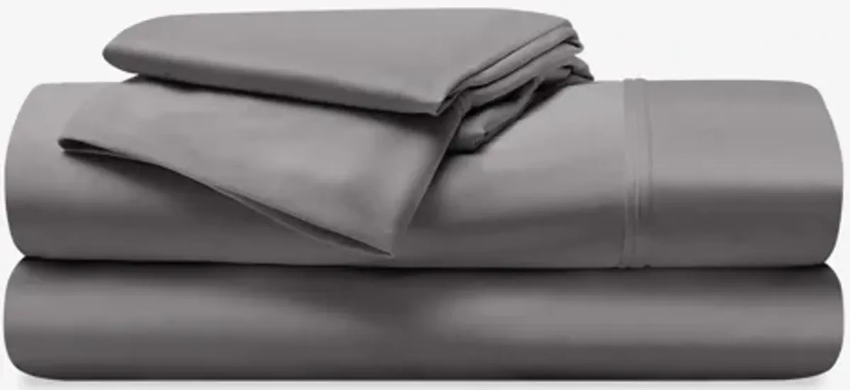 Dri-Tec Grey Split Head Queen Sheet Set by Bedgear
