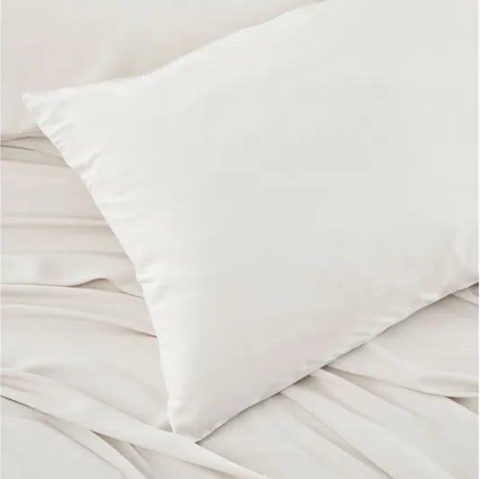 Hyper-Linen Bright White King Sheet Set by BEDGEAR