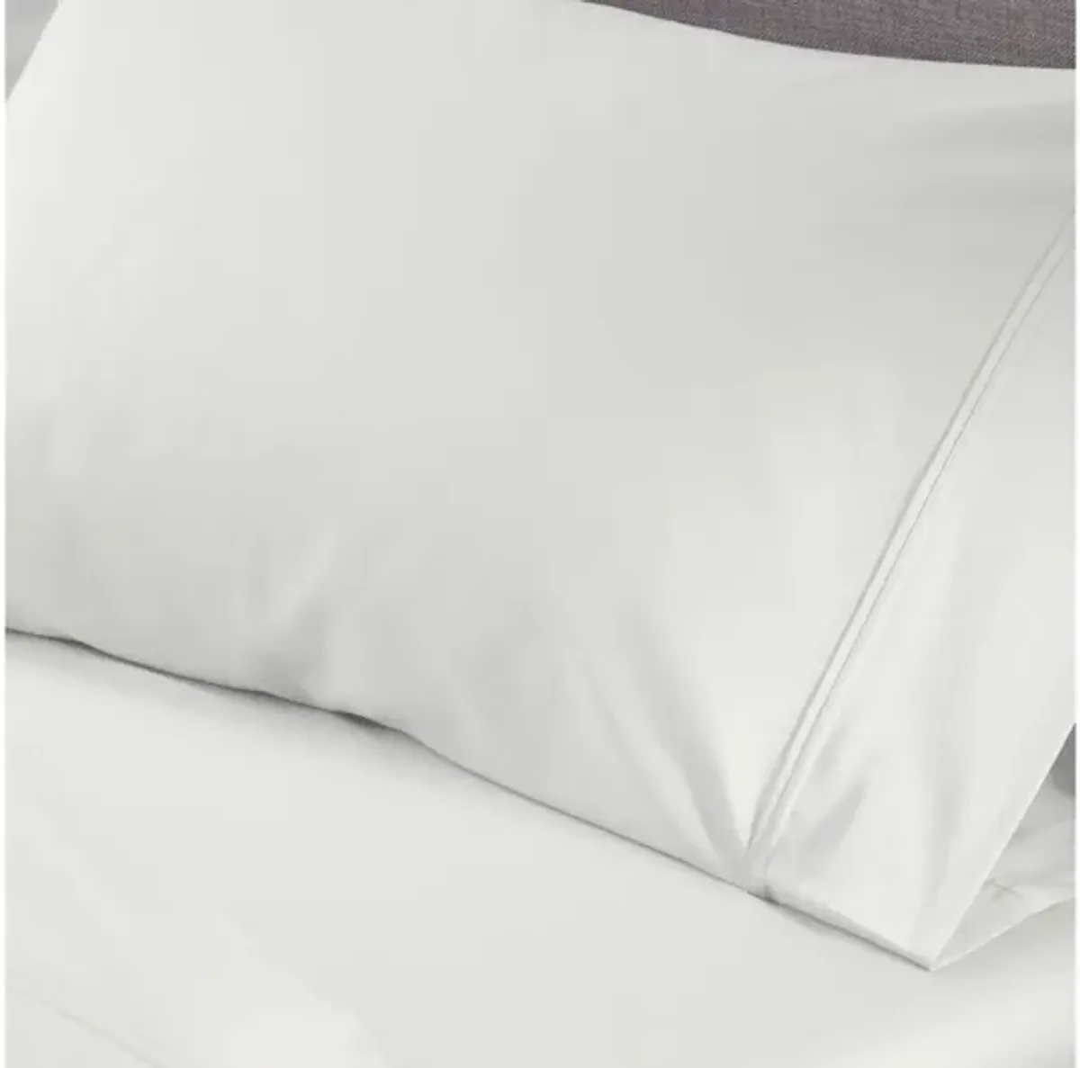 Basic Bright White Twin Sheet Set by Bedgear