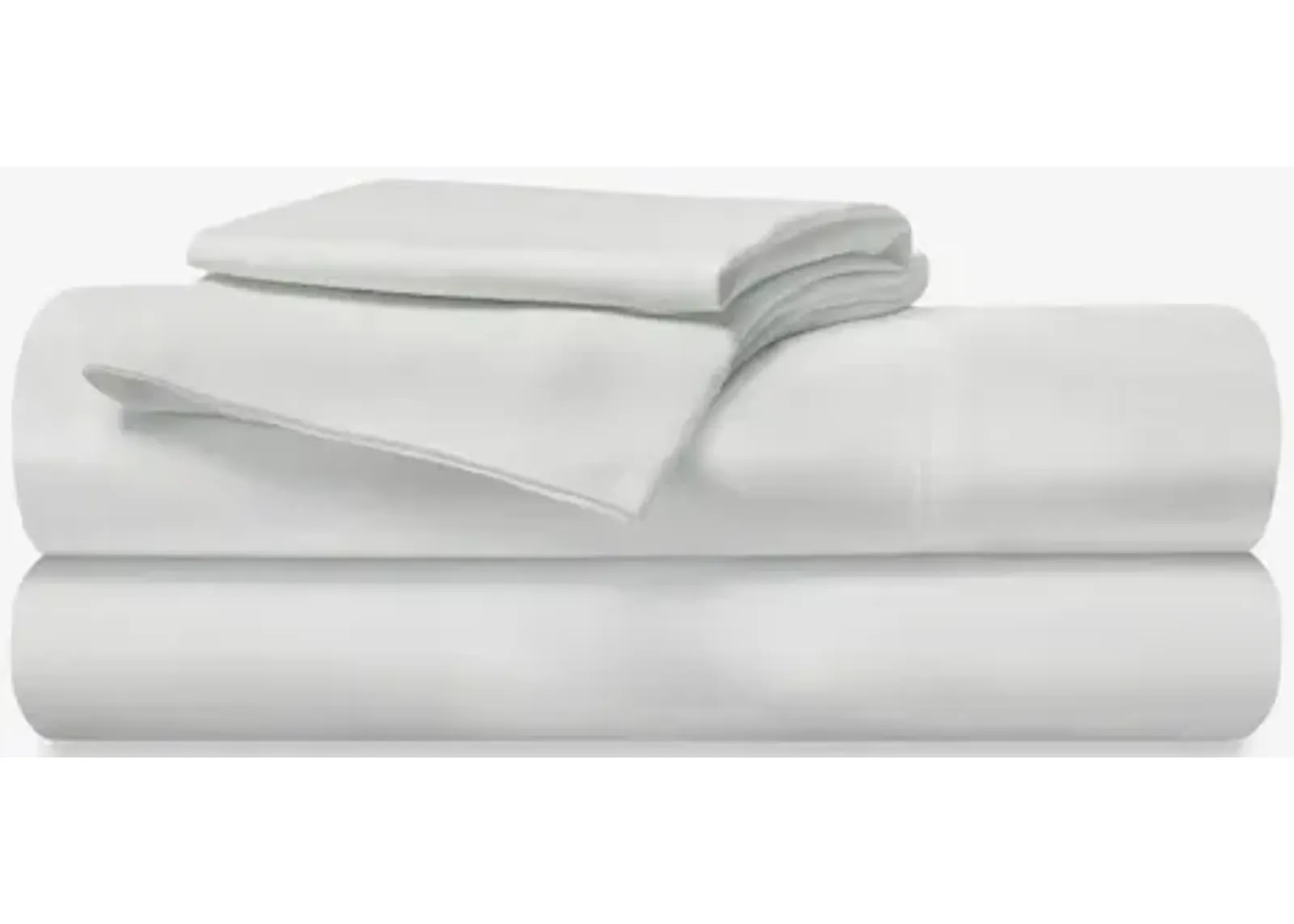 Basic Bright White Twin Sheet Set by Bedgear