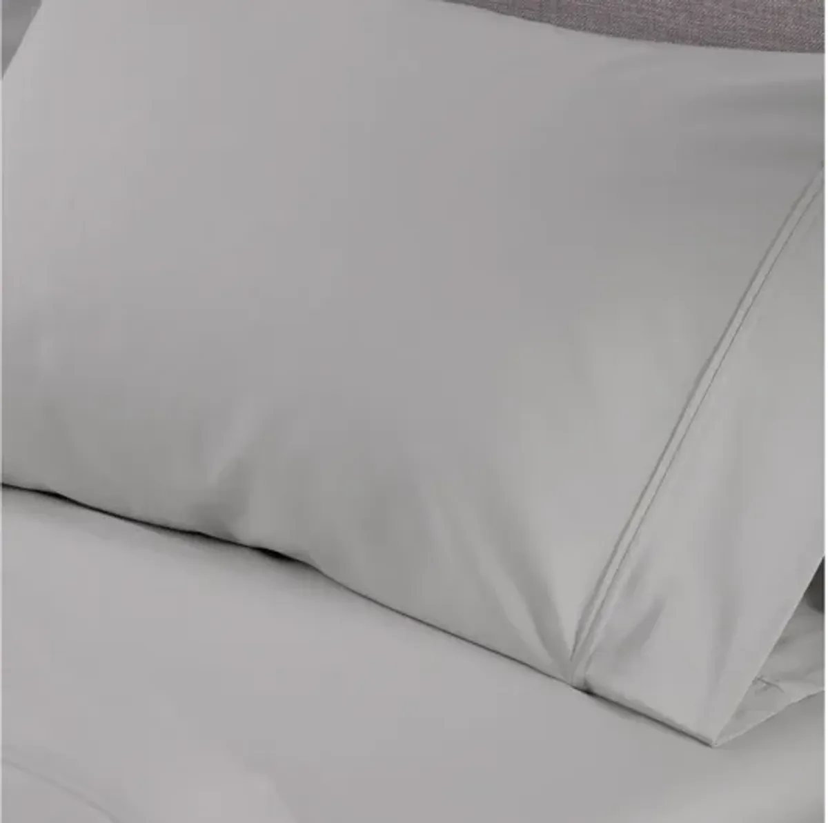 Basic Light Grey Twin XL Sheet Set by Bedgear