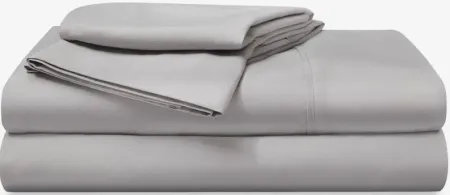 Basic Light Grey Queen Sheet Set by BEDGEAR