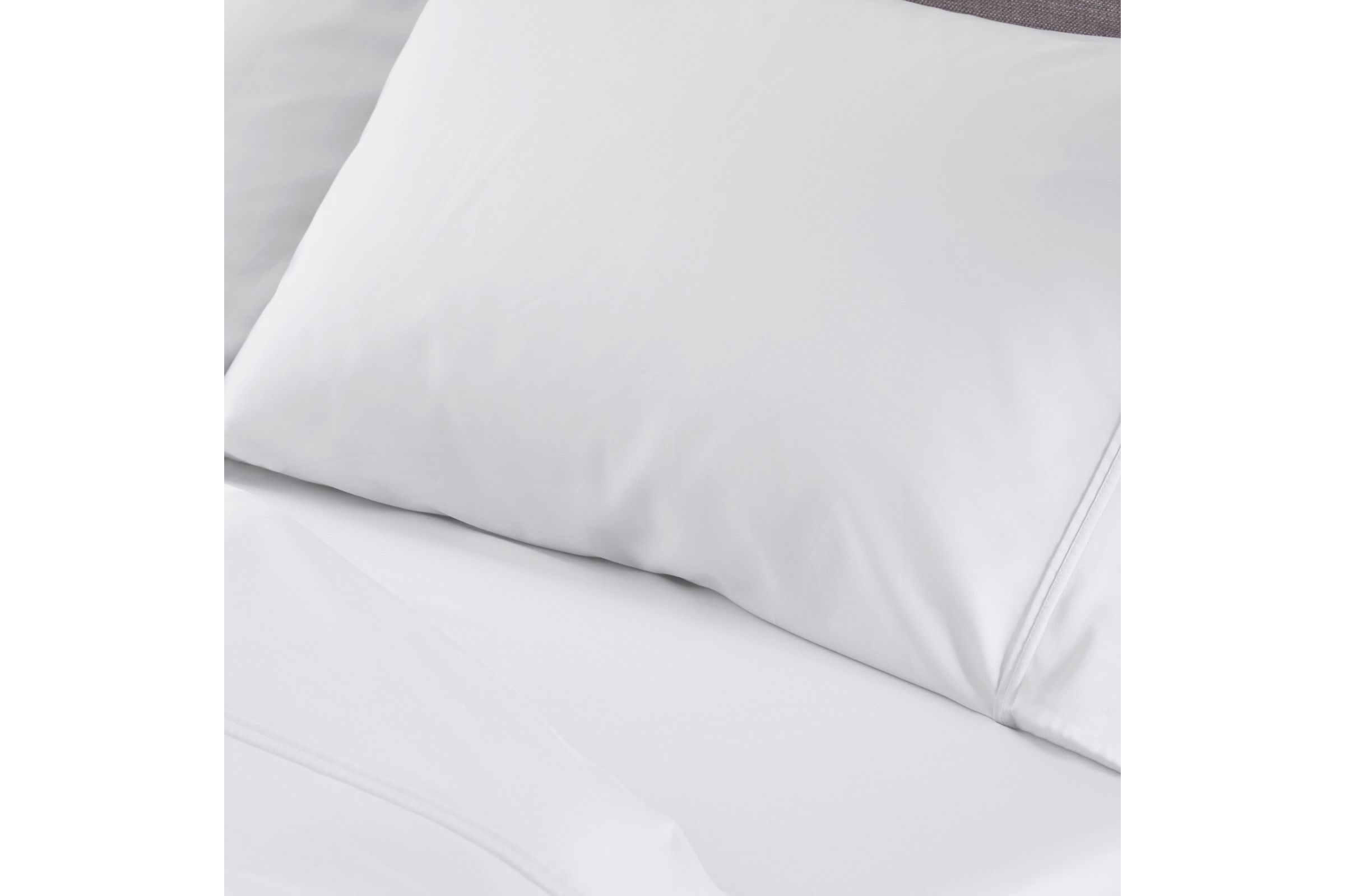 HyperCotton Bright White Twin Sheet Set