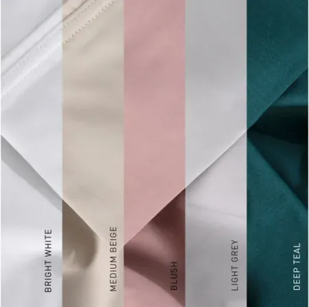 Hyper-Cotton Light Grey Twin XL Sheet Set by BEDGEAR