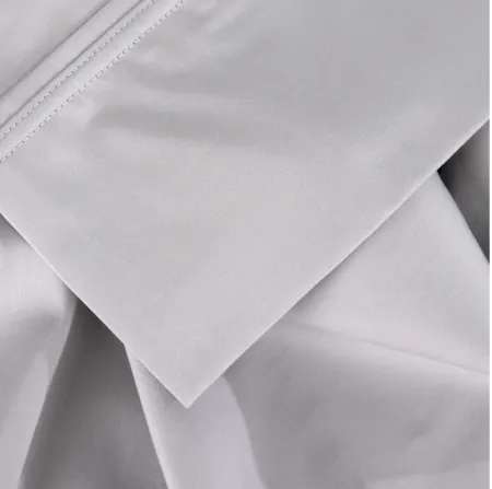 Hyper-Cotton Light Grey Full Sheet Set by BEDGEAR