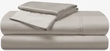 Hyper-Cotton Medium Beige Twin XL Sheet Set by BEDGEAR