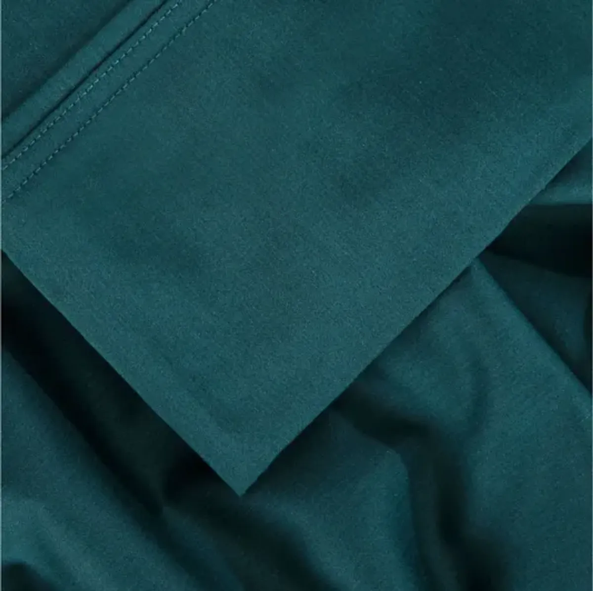 Hyper-Cotton Deep Teal Queen Sheet Set by Bedgear