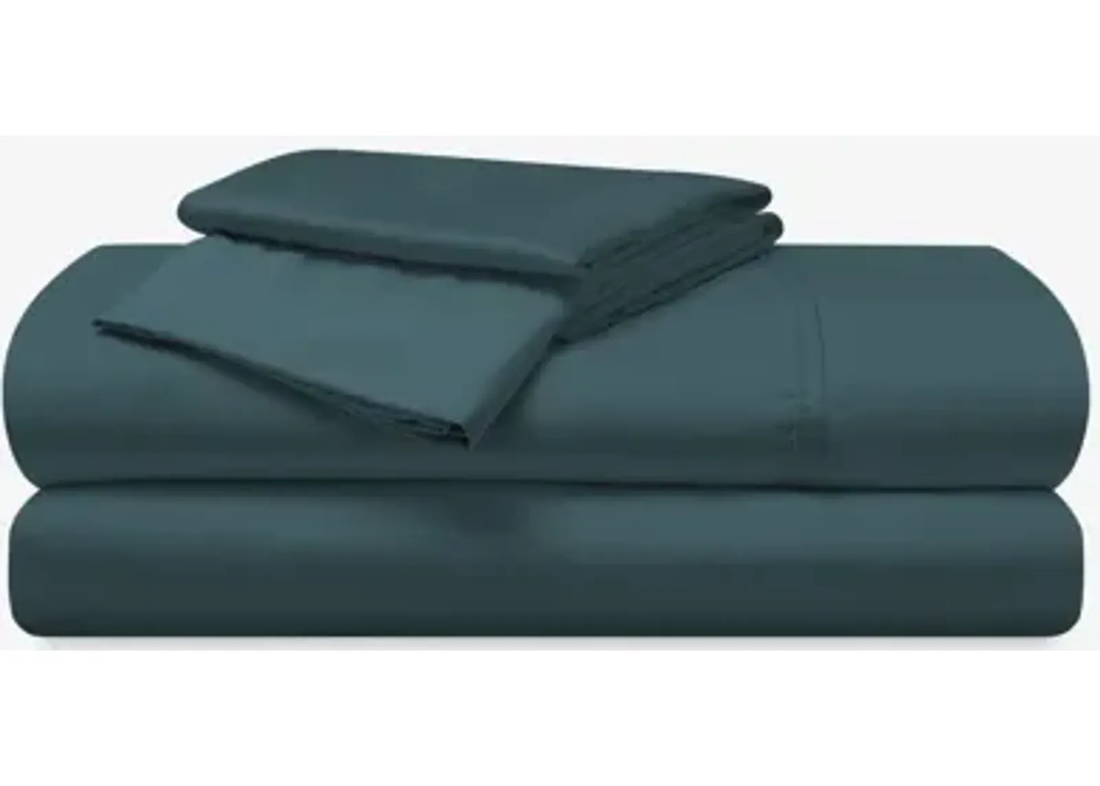 Hyper-Cotton Deep Teal Queen Sheet Set by Bedgear