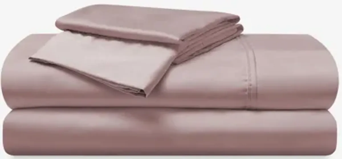 Hyper-Cotton Blush Queen Sheet Set by Bedgear