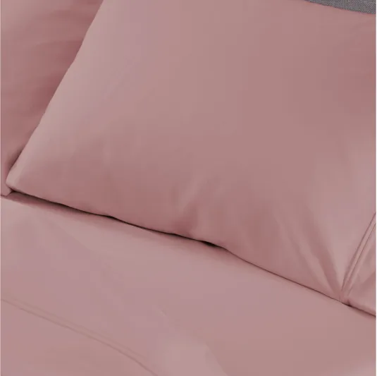 Hyper-Cotton Blush King Sheet Set by BEDGEAR