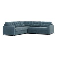 Modular One Teal 5-Piece Sectional