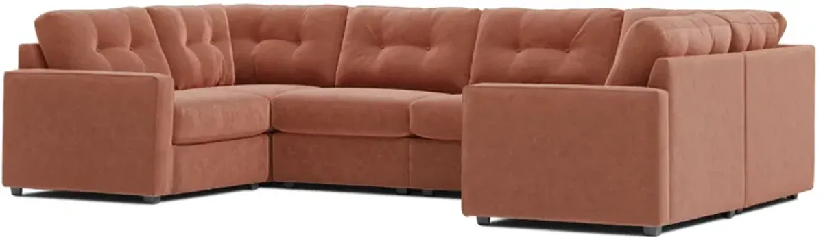 ModularOne Cantaloupe 6-Piece Sectional