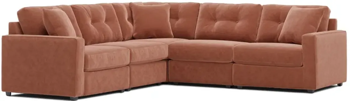 ModularOne Cantaloupe 5-Piece Sectional