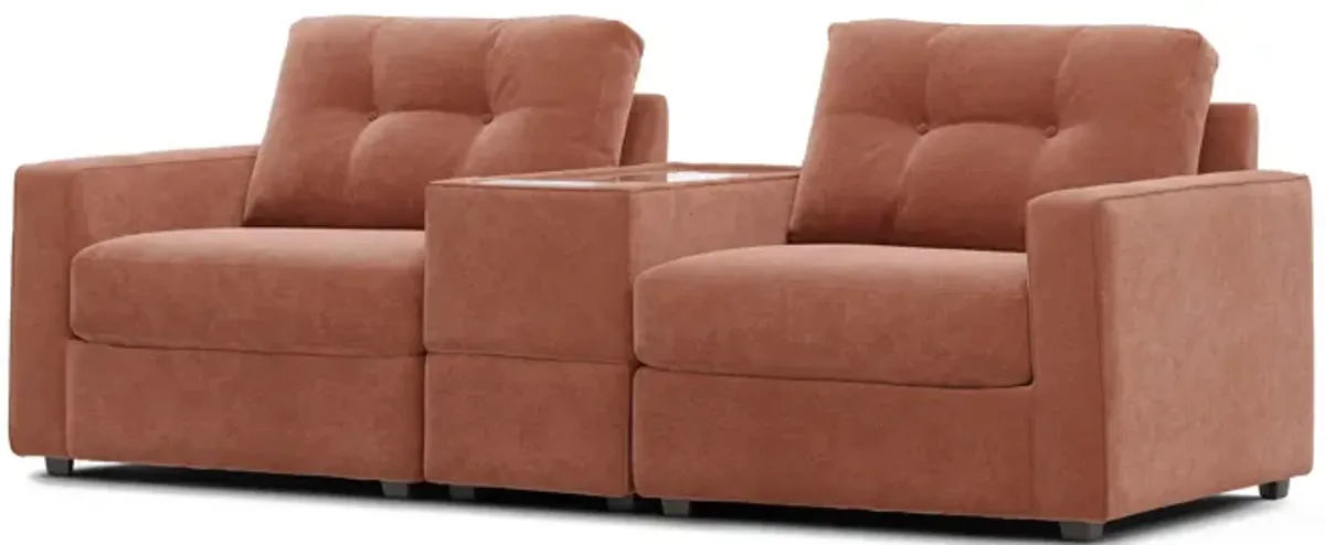 ModularOne Cantaloupe Console Loveseat