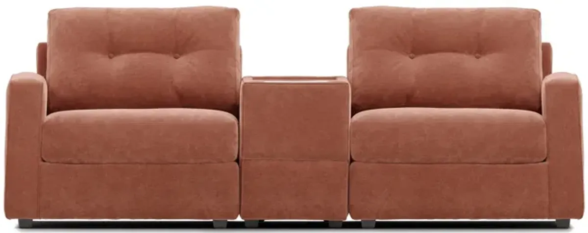 ModularOne Cantaloupe Console Loveseat