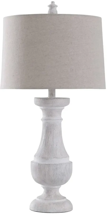 Prussia White Table Lamp