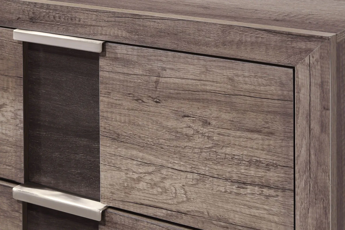 Zeller Grey 3-Piece Queen Bedroom Set