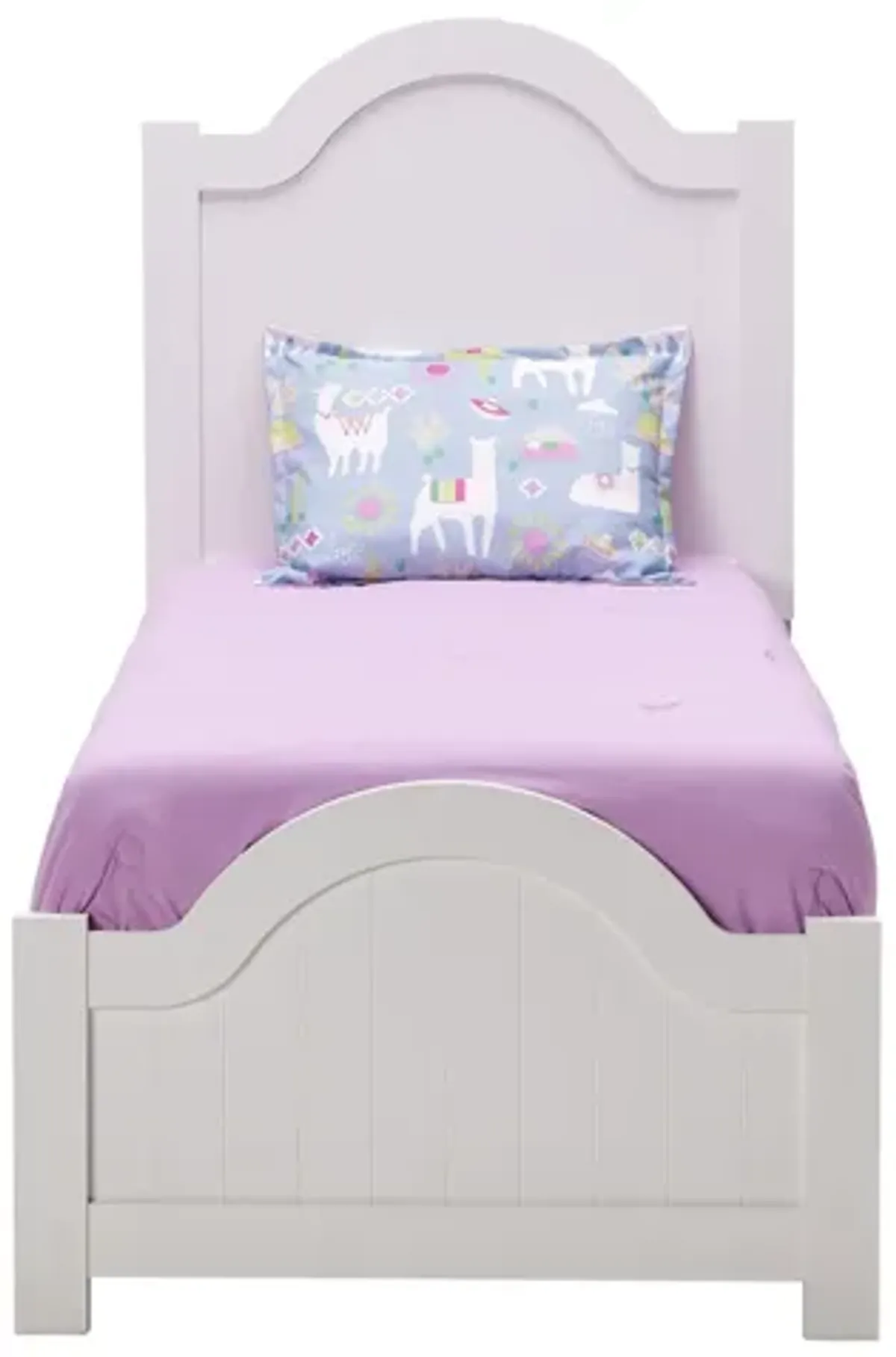 Grace White Twin Bed